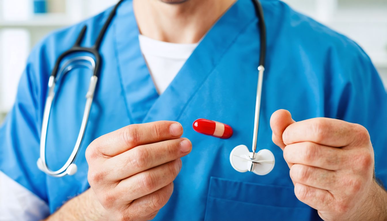 Medical consultation about erectile dysfunction treatment options, including lifestyle changes, oral medications, devices, and counseling